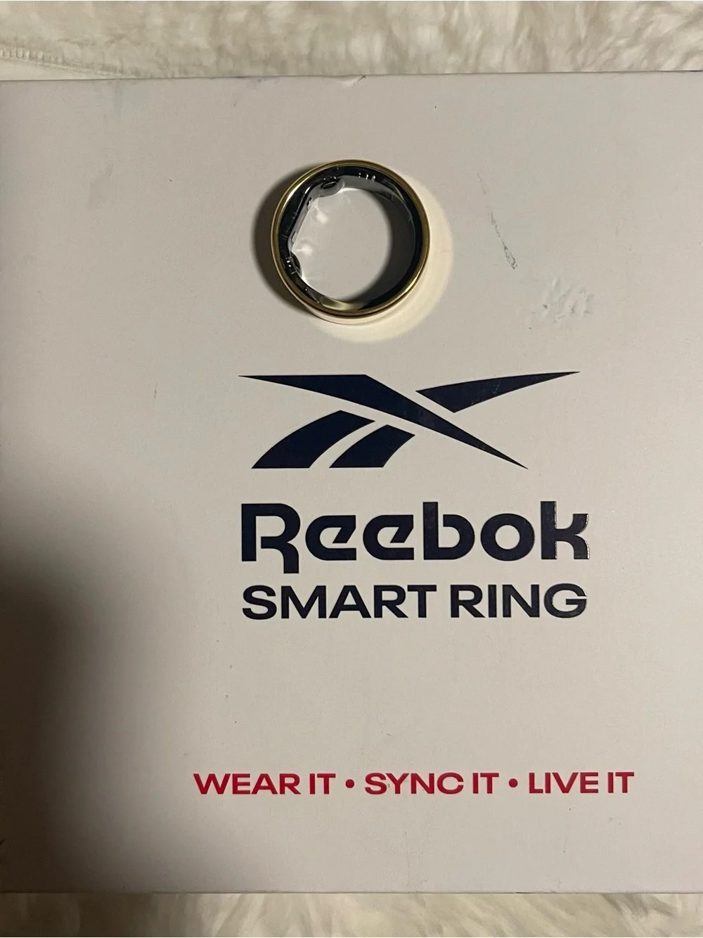 Reebok Gold smart ring